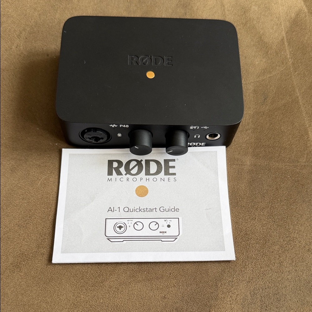 RØDE Black Audio Interface